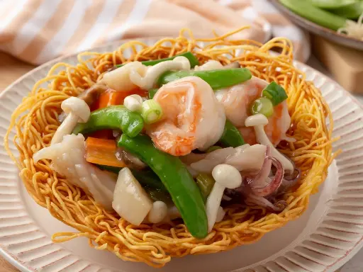 Fried Noodle Cake